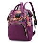 Plecak / torba dla mamy Oxford- fioletowa