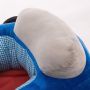 Plush seat for children - blue