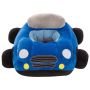 Plush seat for children - blue
