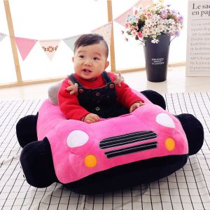 Plush seat for children - pink