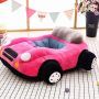 Plush seat for children - pink