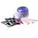 Podgrzewacz do wosku Pro Wax 100W + wosk + patyczki - błękitny