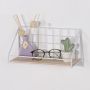 Półka ścienna styl LOFT 29,5 cm- biała