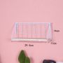 Półka ścienna styl LOFT 29,5 cm- biała