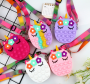 PopIt bag / sachet sensory toy - flowers / unicorn white (type 15)
