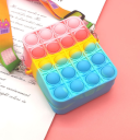 PopIt bag / sachet sensory toy - rectangle five colors (type 6)