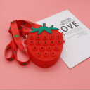 PopIt bag / sachet sensory toy - strawberry red (typ 5)
