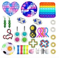 PopIt set Sensory toys 30 elements