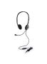 Port Designs 901603 headphones/headset Head-band Black 3.5 mm connector