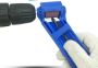 Portable drill sharpener - blue