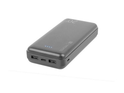 PowerBank NATEC Extreme Media Trevi NPB-1512 (20000mAh; microUSB, USB typ A, USB-C; kolor czarny)