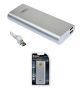 PowerBank VAKOSS TP-2597S (13000mAh; microUSB, USB 2.0; kolor srebrny)