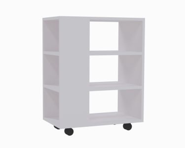 Printer Table White 70 cm