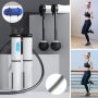 Profesjonalna skakanka Crossfit z elektronicznym licznikiem LCD - czarno biała