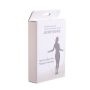 Professional skipping rope with electronic LCD counter - black and white