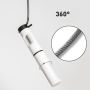 Professional skipping rope with electronic LCD counter - green and white