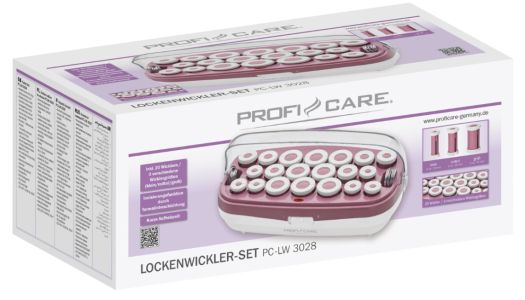 ProfiCare PC-LW 3028 white/maroon curling iron