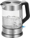 ProfiCook PC-WKS 1107 G electric kettle 1.5 L 2200 W Black, Stainless steel