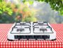 PROMIS four-burner gas stove KG400 white