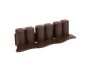 Prosperplast IPAL6-R222 Garden edging strip Plastic Brown