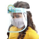 Protective face shield for children - panda