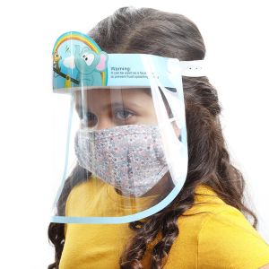 Protective face shield for children - panda