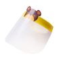 Protective face shield for children - teddy bear
