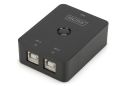 Przełącznik DIGITUS DA-70135-2 (2x USB 2.0; kolor czarny)