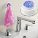 Push-in towel rail, blue
