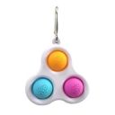 Push pop bubble Type 4 anti-stress toy key ring