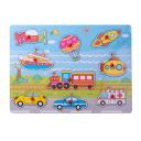 Puzzle for children "Vehicles"