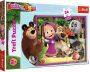 Puzzle maxi 24el. Masza i Niedźwiedź, Trefl