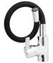 PYRAMIS 090919638 kitchen faucet Black,Chrome