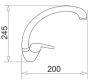 PYRAMIS Ossia 090922138 kitchen faucet Gray concrete