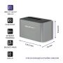 Qoltec 5315 Docking station HDD/SSD | 2.5