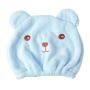 Quick-drying hair towel 4in1 - blue