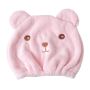 Quick-drying hair towel 4in1 - pink