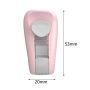Quilt clip - pink