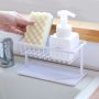 Rack for dishes and dishwashing accessories - gray