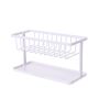 Rack for dishes and dishwashing accessories - white