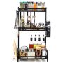 Rack for spices and kitchen accessories LOFT - three-level (without twisting)