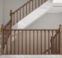 Railing safety net - brown