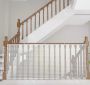 Railing safety net - white