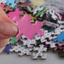 Rainbow puzzle with 1000 pieces