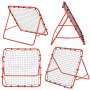 Rama treningowa Trenażer Rebounder do odbijania piłki nożnej 100x100cm
