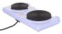 Ravanson HP-8020 hob White Countertop Sealed plate 2 zone(s)