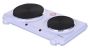 Ravanson HP-8020 hob White Countertop Sealed plate 2 zone(s)