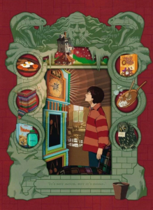 Ravensburger - 2D Puzzle 1000 elements: Harry Potter in the Weasley family