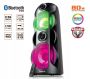 Real-El X-787 Bluetooth Wireless Speaker with RGB Backlight, 80 W black