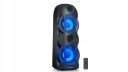 Real-El X-787 Bluetooth Wireless Speaker with RGB Backlight, 80 W black